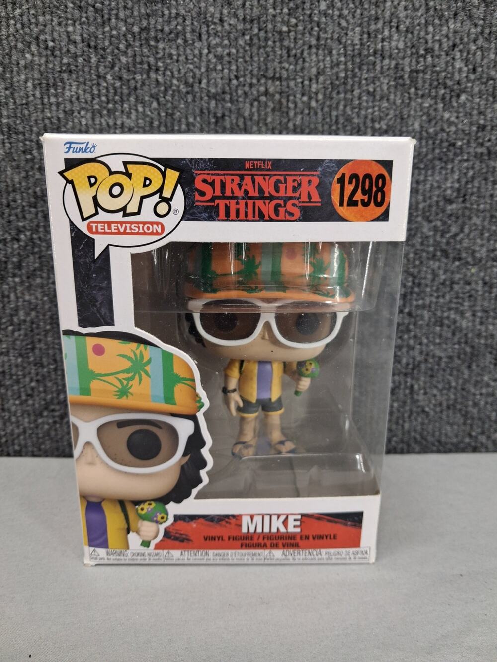 Funko Pop Mike Stranger Things 1298 Vinyl Figure